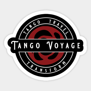 Tango Voyage Circular Sticker
